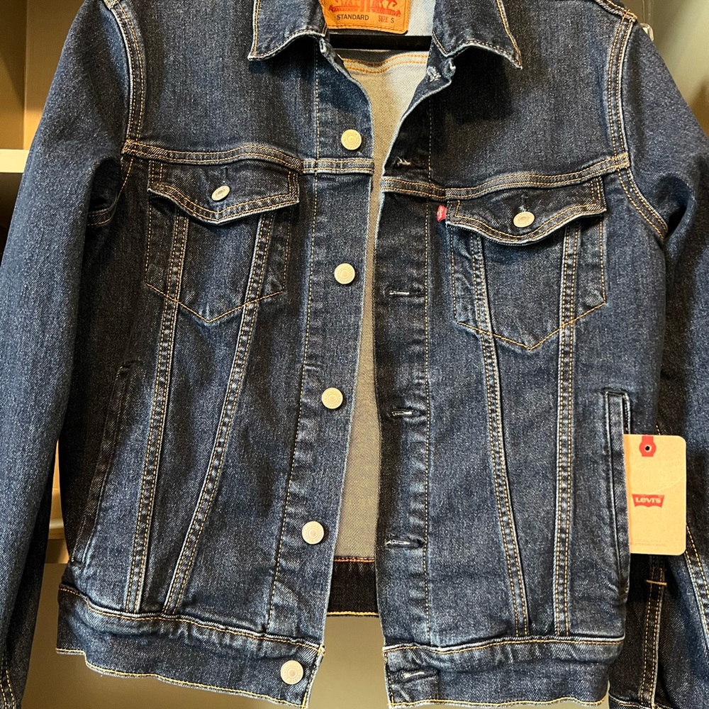 Levi's Classic Blue Denim with Brown Label